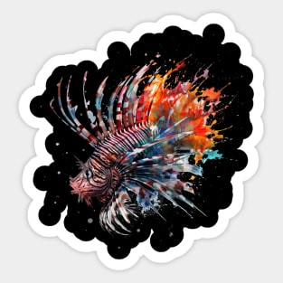 Lionfish Sticker